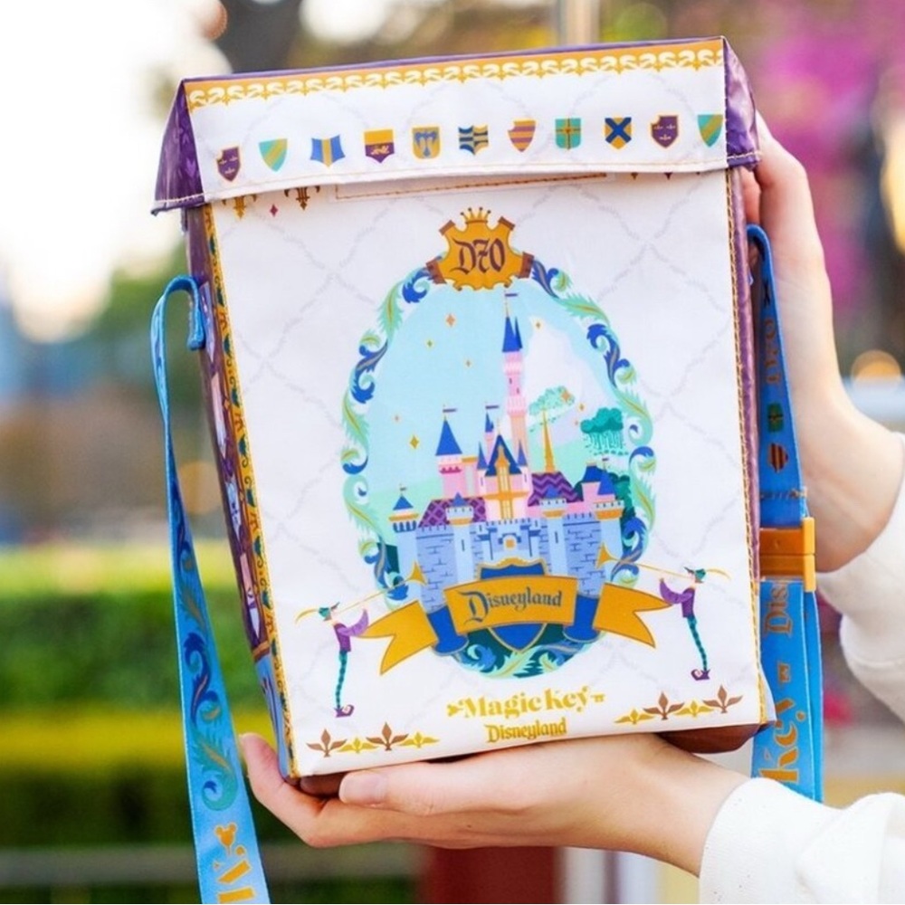 Disney Blue and Purple Crossbody Bag